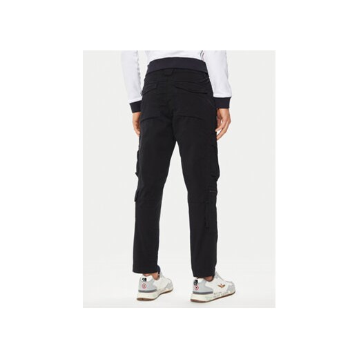 Aeronautica Militare Spodnie cargo 241PA1582CT3255 Czarny Regular Fit Aeronautica Militare 56 MODIVO