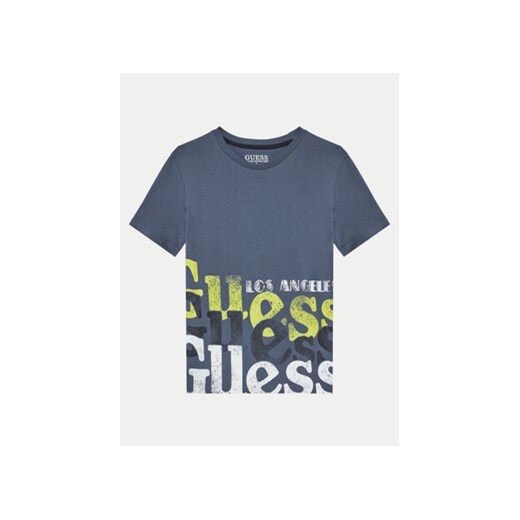Guess T-Shirt L5RI12 K8HM4 Granatowy Regular Fit Guess 7Y MODIVO