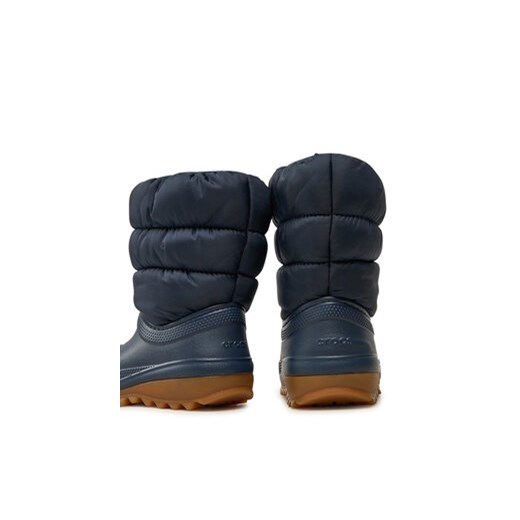 Crocs Śniegowce Crocs Classic Neo Puff Boot K 207684 Niebieski Crocs 32_33 MODIVO