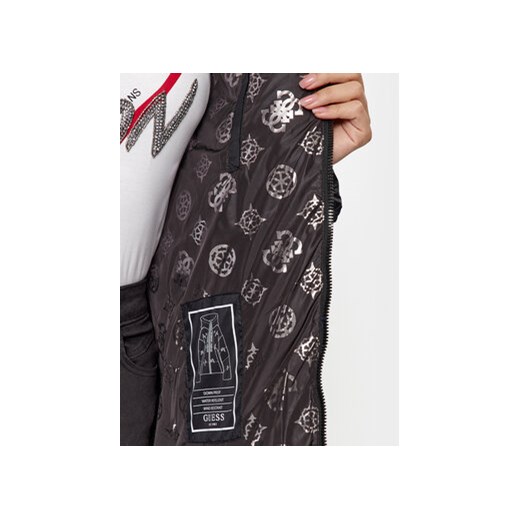 Guess Kurtka puchowa W3BL21 WG0V0 Czarny Regular Fit Guess XL MODIVO