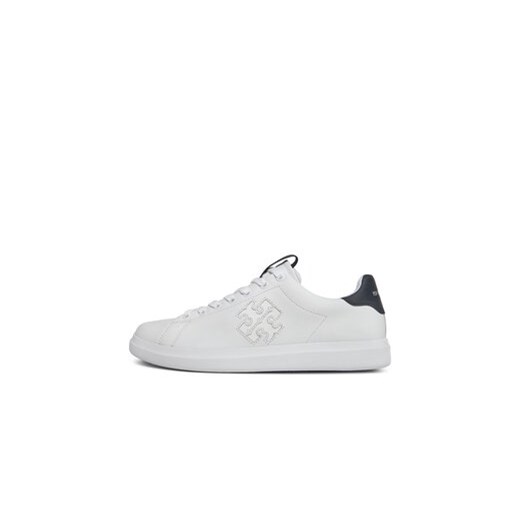 Tory Burch Sneakersy Double T Howell Court 149728 Biały Tory Burch 35 MODIVO