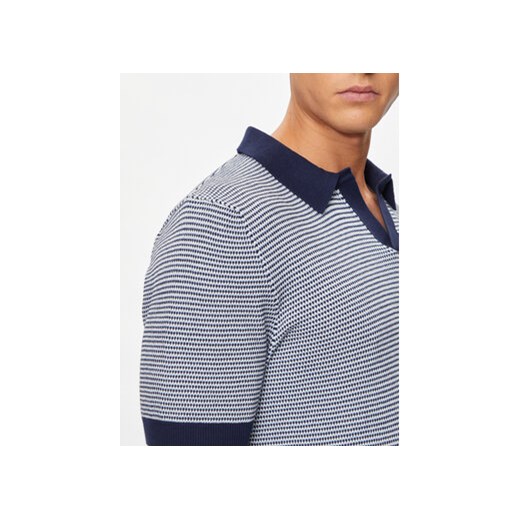 United Colors Of Benetton Polo 1094K3014 Granatowy Regular Fit United Colors Of Benetton S MODIVO