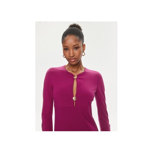 Pinko Sukienka codzienna Aquarios Abito . 101825 A15M Fioletowy Regular Fit Pinko 40 MODIVO