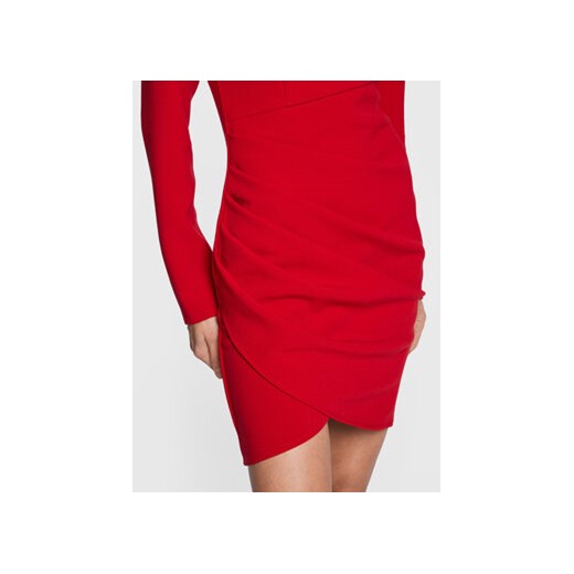 Silvian Heach Sukienka koktajlowa CVA22141VE Czerwony Slim Fit 42 MODIVO