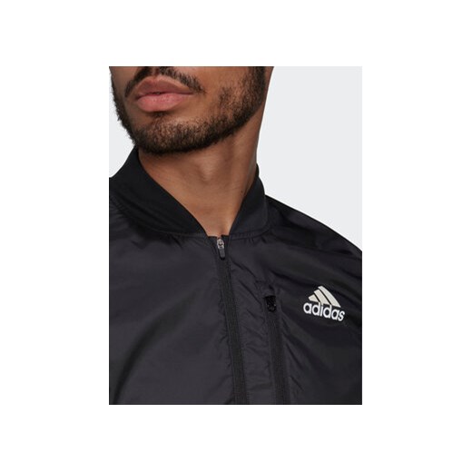 adidas Kamizelka Own The Run Vest HL3926 Czarny Slim Fit M MODIVO