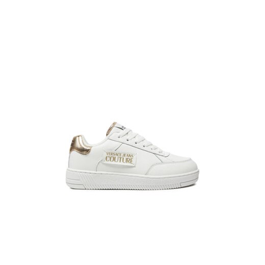 Versace Jeans Couture Sneakersy 76VA3SJ5 Biały ze sklepu MODIVO w kategorii Buty sportowe damskie - zdjęcie 177438572