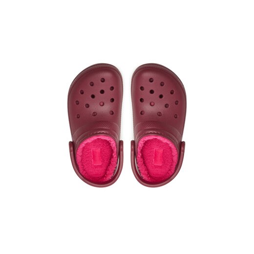 Crocs Klapki Classic Lined Clog 203591 Bordowy Crocs 41_42 MODIVO