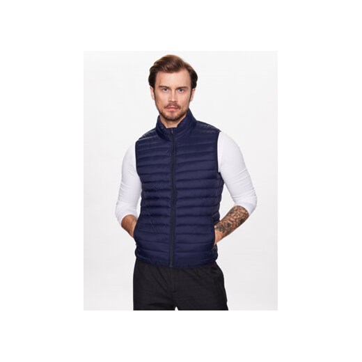 United Colors Of Benetton Kamizelka 2BA2UJ005 Granatowy Regular Fit United Colors Of Benetton M MODIVO