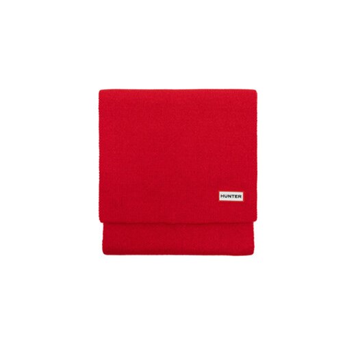 Hunter Szalik HTR-U4-002-AW24 Czerwony Hunter one size MODIVO