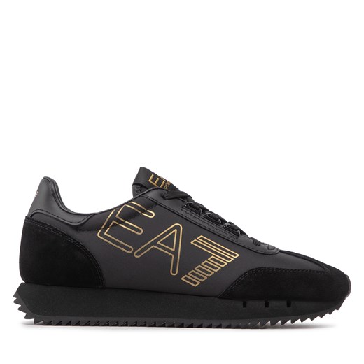 Sneakersy EA7 Emporio Armani X8X101 XK257 M701 Czarny 44.23 okazja eobuwie.pl