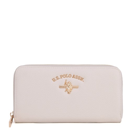 Portfel U.S. Polo Assn. WIUXT6207WVP Écru one size eobuwie.pl