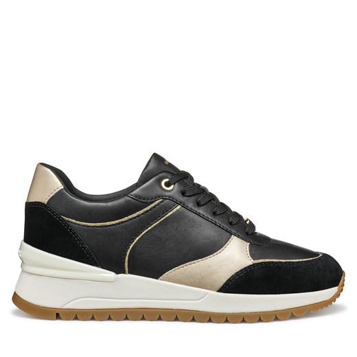Sneakersy Geox D Desya D5500A 08522 C9258 Czarny Geox 35 eobuwie.pl