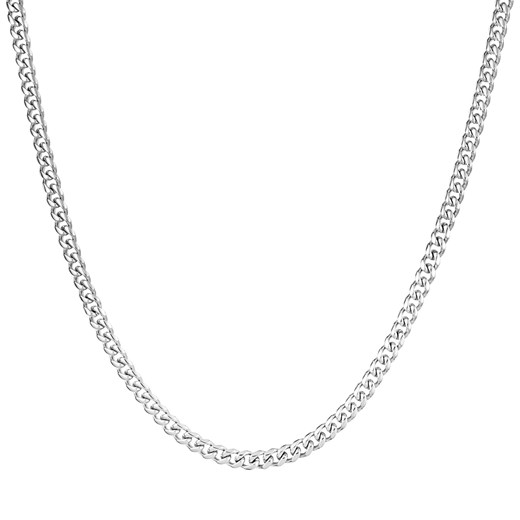 Łańcuszek ICED STUFF Miami Cuban Link Białe złoto Iced Stuff 55 eobuwie.pl