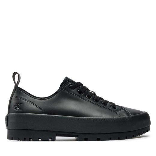 Sneakersy Calvin Klein Jeans Lugged Hybrid Laceup Mg Mtl YW0YW01504 Czarny 36 eobuwie.pl