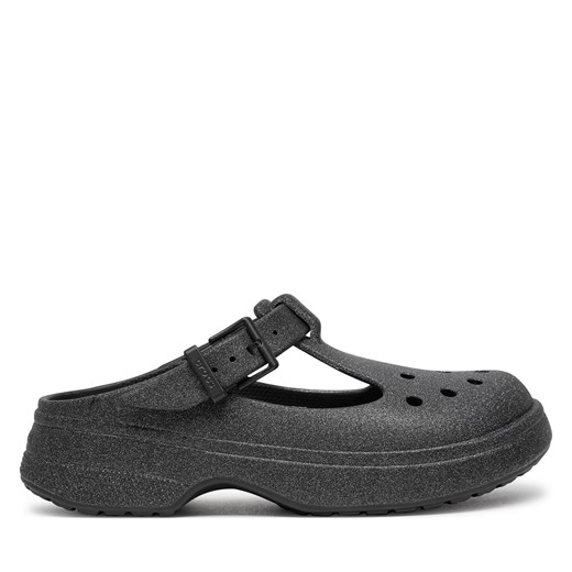 Klapki Crocs Classic Mary Jane Glitter Clog 210737 Szary Crocs 38 okazja eobuwie.pl