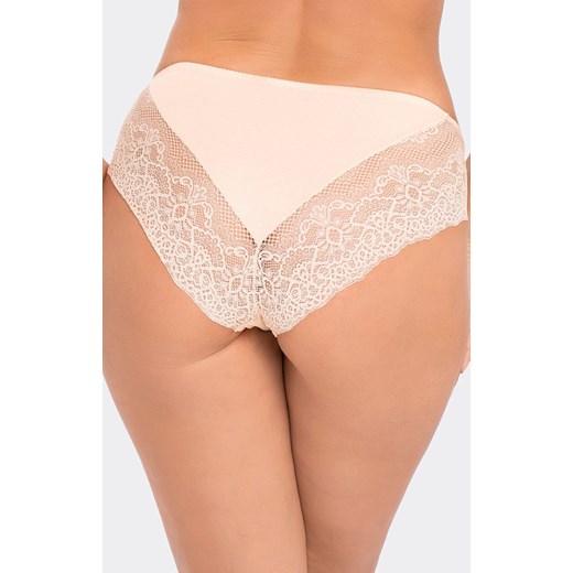 Figi damskie beżowe 161, Kolor beżowy, Rozmiar S, Babell ze sklepu Intymna w kategorii Majtki damskie - zdjęcie 177447892