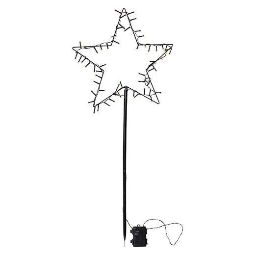 STAR Trading Lampa ogrodowa LED &quot;Spiky&quot; w kolorze ciepłej bieli - 32 x 92 cm ze sklepu Limango Polska w kategorii Oświetlenie led - zdjęcie 177449983