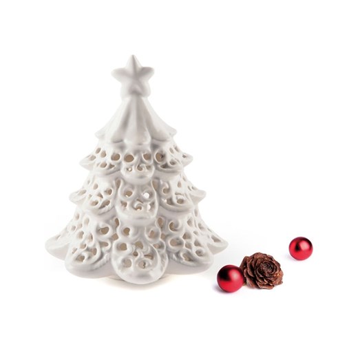 Trendy Kitchen by EXCÉLSA Świecznik &quot;White Home&quot; w kolorze białym - Trendy Kitchen By Excélsa onesize promocja Limango Polska