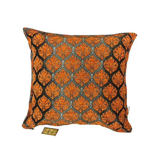 Ottoman Poszewka &quot;Selma&quot; w kolorze pomarańczowym na poduszkę - 45 x 45 cm ze sklepu Limango Polska w kategorii Poszewki na poduszki - zdjęcie 177450853