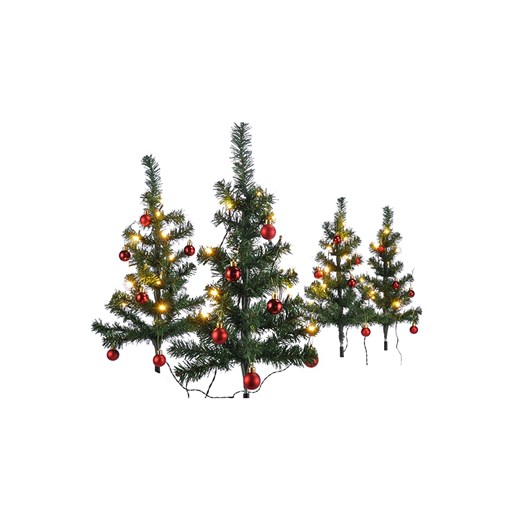 Profiline Lampa ogrodowa &quot;X-Mas Tree&quot; w kolorze zielonym - wys. 53 cm ze sklepu Limango Polska w kategorii Dekoracje bożonarodzeniowe - zdjęcie 177451180