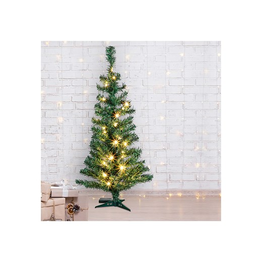 Profiline Sztuczna choinka LED w kolorze zielonym - wys. 90 cm ze sklepu Limango Polska w kategorii Dekoracje bożonarodzeniowe - zdjęcie 177451300