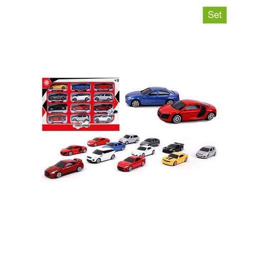 MGM Samochodziki (12 szt.) &quot; Turbo Challenge&quot; - 3+ ze sklepu Limango Polska w kategorii Zabawki - zdjęcie 177451423