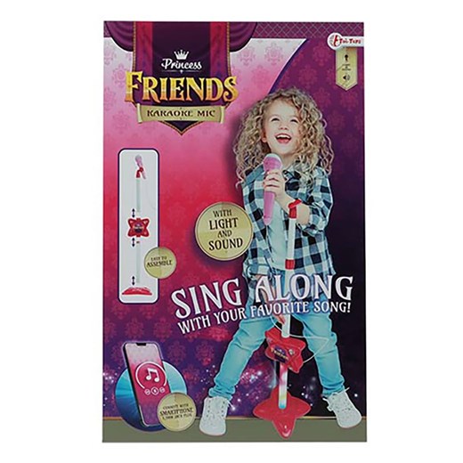 Toi-Toys Mikrofon &quot;Princess Friends&quot; - 3+ ze sklepu Limango Polska w kategorii Zabawki - zdjęcie 177451871