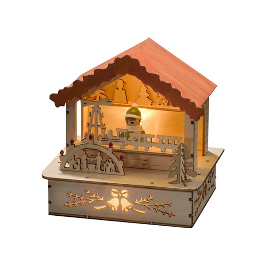 Konstsmide Dekoracja LED w kolorze brązowym - 13 x 12,5 x 10,5 cm Konstsmide onesize Limango Polska okazja