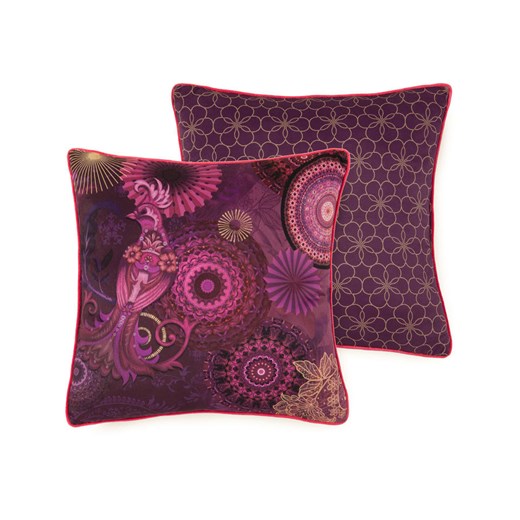 Hip Poduszka "Miska" w kolorze fioletowym Hip 30x60 cm Limango Polska wyprzedaż