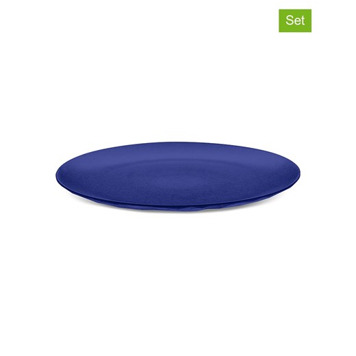koziol Talerze (4 szt.) &quot;Club Plate&quot; w kolorze granatowym - Ø 26 cm ze sklepu Limango Polska w kategorii Talerze - zdjęcie 177453764