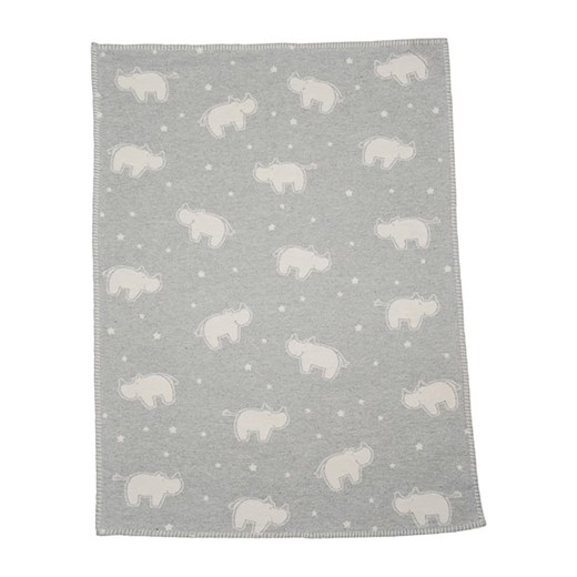 David Fussenegger Kocyk w kolorze szaro-kremowym ze sklepu Limango Polska w kategorii Tekstylia - zdjęcie 177453860