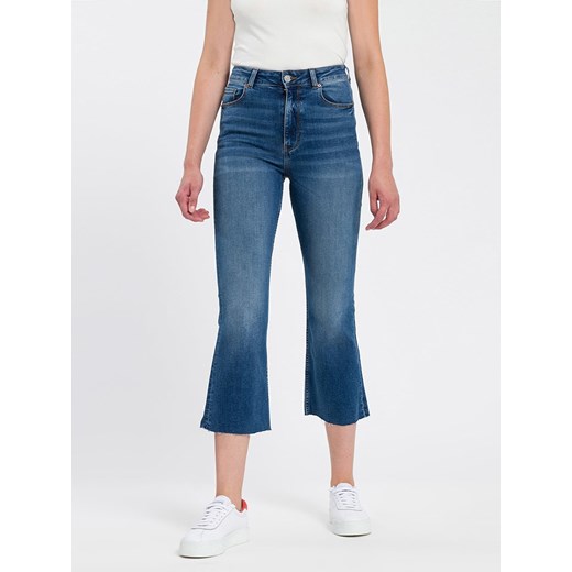 Cross Jeans Dżinsy - Flare fit - w kolorze niebieskim ze sklepu Limango Polska w kategorii Jeansy damskie - zdjęcie 177454922
