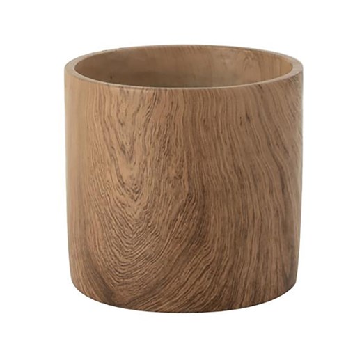 J Line Osłonka w kolorze brązowym na doniczkę - wys. 17 x Ø 18 cm ze sklepu Limango Polska w kategorii Doniczki i osłonki - zdjęcie 177455161