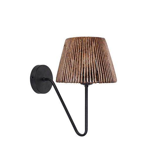 Opviq Lampa ścienna w kolorze jasnobrązowo-czarnym - 20 x 35 cm ze sklepu Limango Polska w kategorii Lampy ścienne - zdjęcie 177455211