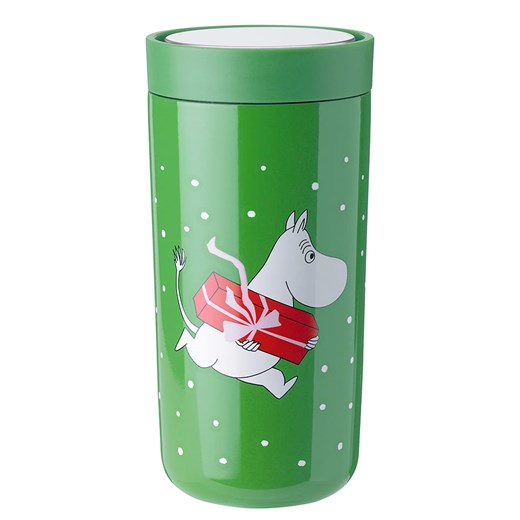 Stelton Kubek termiczny &quot;To Go Click&quot; w kolorze zielonym - 400 ml ze sklepu Limango Polska w kategorii Kubki termiczne - zdjęcie 177455234
