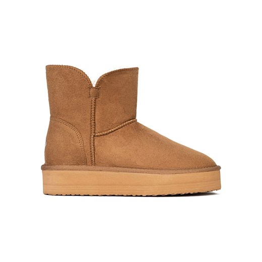 ISLAND BOOT Botki zimowe &quot;Chloe&quot; w kolorze jasnobrązowym Island Boot 36 okazyjna cena Limango Polska
