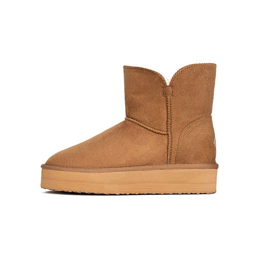ISLAND BOOT Botki zimowe &quot;Chloe&quot; w kolorze jasnobrązowym Island Boot 36 promocja Limango Polska