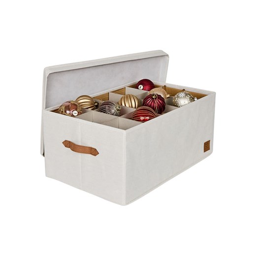 STORE IT Pudełko w kolorze beżowym na bombki - 58 x 25 x 36 cm Store It onesize wyprzedaż Limango Polska