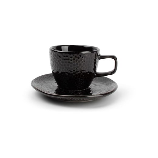 Salt and Pepper Filiżanki (4 szt.) &quot;Mielo&quot; w kolorze czarnym do mokki - 100 ml ze sklepu Limango Polska w kategorii Filiżanki - zdjęcie 177456821