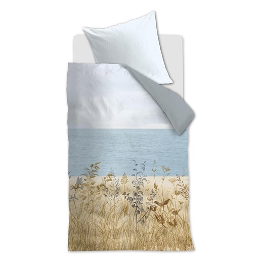 Beddinghouse Komplet pościeli renforcé &quot;Dunes&quot; w kolorze beżowo-biało-błękitnym ze sklepu Limango Polska w kategorii Pościele - zdjęcie 177457014