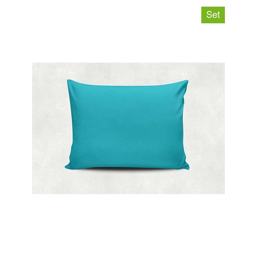 Elizabed Poszewki renforcè (2 szt.) w kolorze miętowym na poduszkę ze sklepu Limango Polska w kategorii Poduszki dekoracyjne - zdjęcie 177457121