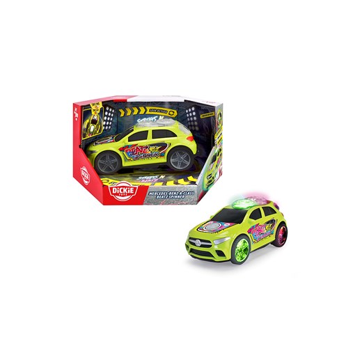 Dickie Pojazd &quot;Mercedes-Benz A-Class Beat Spinner&quot; w kolorze zielonym - 3+ ze sklepu Limango Polska w kategorii Zabawki - zdjęcie 177457454