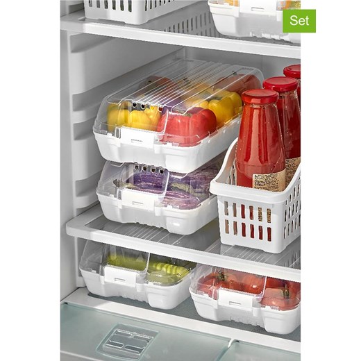 Violeta Home Organizery (4 szt.) w kolorze białym - 12 x 19 x 32 cm ze sklepu Limango Polska w kategorii Akcesoria i przechowywanie - zdjęcie 177458573