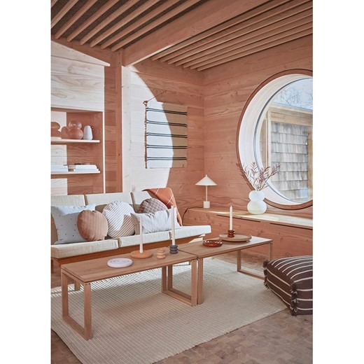 OYOY living design Lampa stołowa &quot;Kasa&quot; w kolorze białym - wys. 50 x Ø Oyoy Living Design onesize promocja Limango Polska