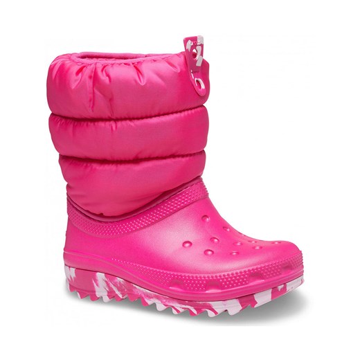 Crocs Kozaki zimowe &quot;Classic Neo Puff&quot; w kolorze różowym Crocs 20/21 Limango Polska promocyjna cena