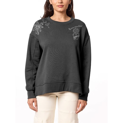 Scotch &amp; Soda Bluza w kolorze antracytowym ze sklepu Limango Polska w kategorii Bluzy damskie - zdjęcie 177459570