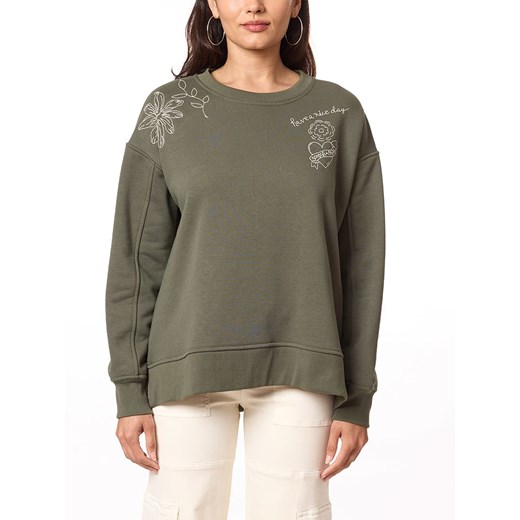 Scotch &amp; Soda Bluza w kolorze khaki ze sklepu Limango Polska w kategorii Bluzy damskie - zdjęcie 177459580