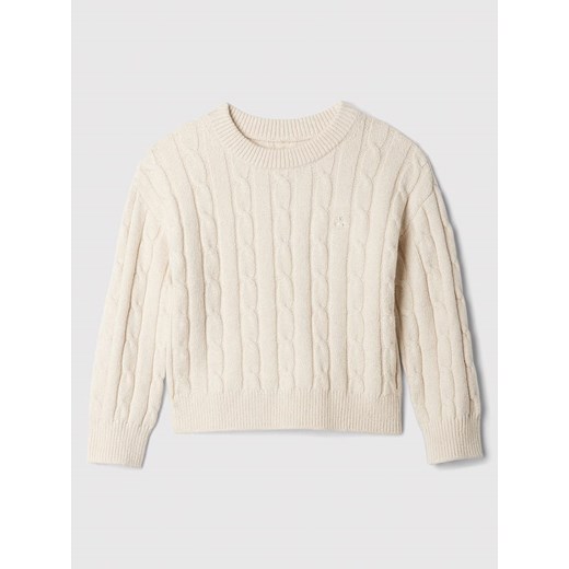 GAP Sweter w kolorze kremowym ze sklepu Limango Polska w kategorii Swetry dziewczęce - zdjęcie 177459952