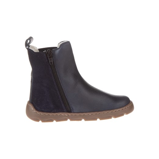 POM POM Skórzane buty w kolorze granatowym do chodzenia na boso Pom Pom 31 Limango Polska promocja
