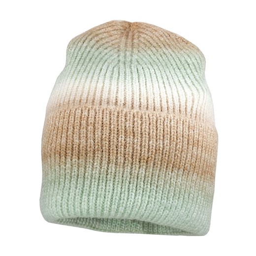 MaxiMo Czapka beanie w kolorze jasnobrązowo-zielonym ze sklepu Limango Polska w kategorii Czapki dziecięce - zdjęcie 177460874